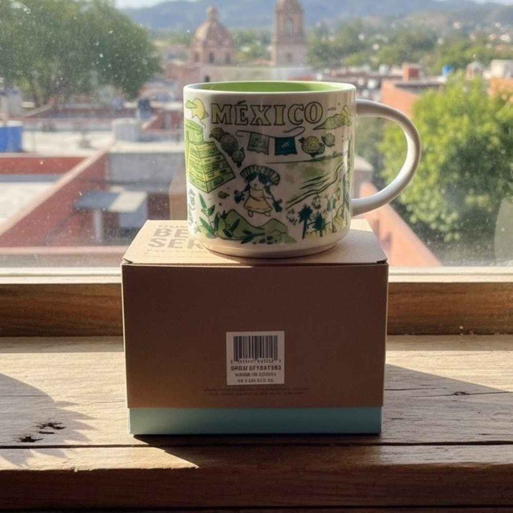 Starbucks Mexico Been There Series Across the Globe Collection Mug 14oz NEW Box